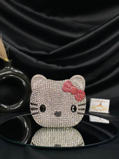 Hello Kitty Crystal Clutch