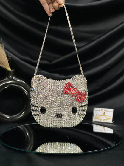 Hello Kitty Crystal Clutch