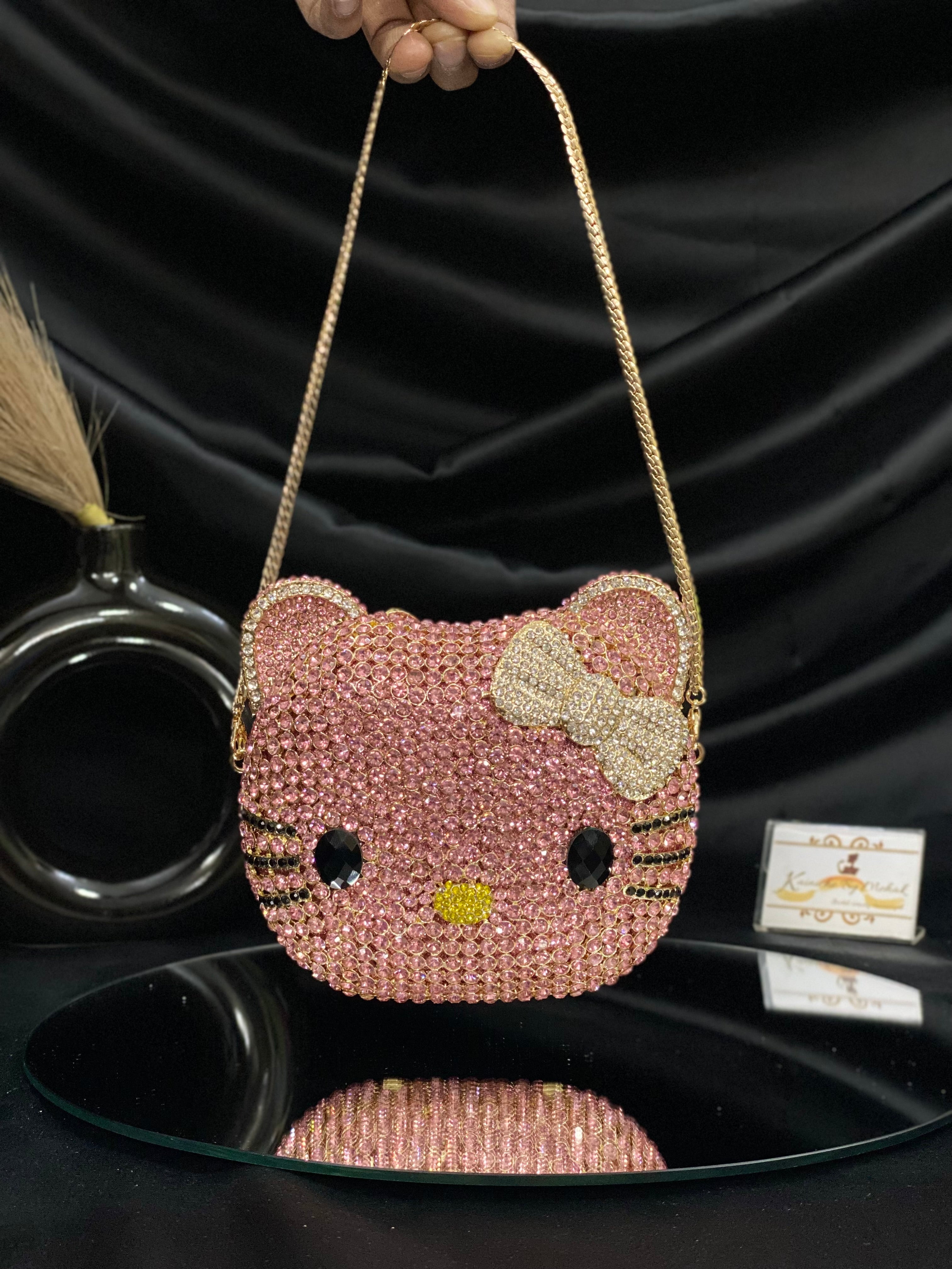 Hello Kitty Crystal Clutch Kainiche By Mehak