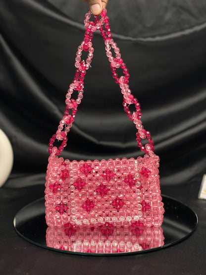 Floral Pearl Bag