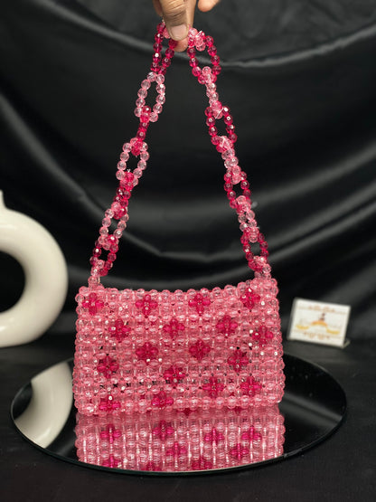 Floral Pearl Bag