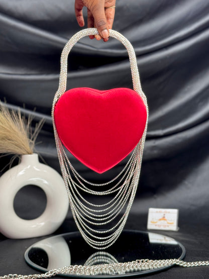 Alora Heart Bag