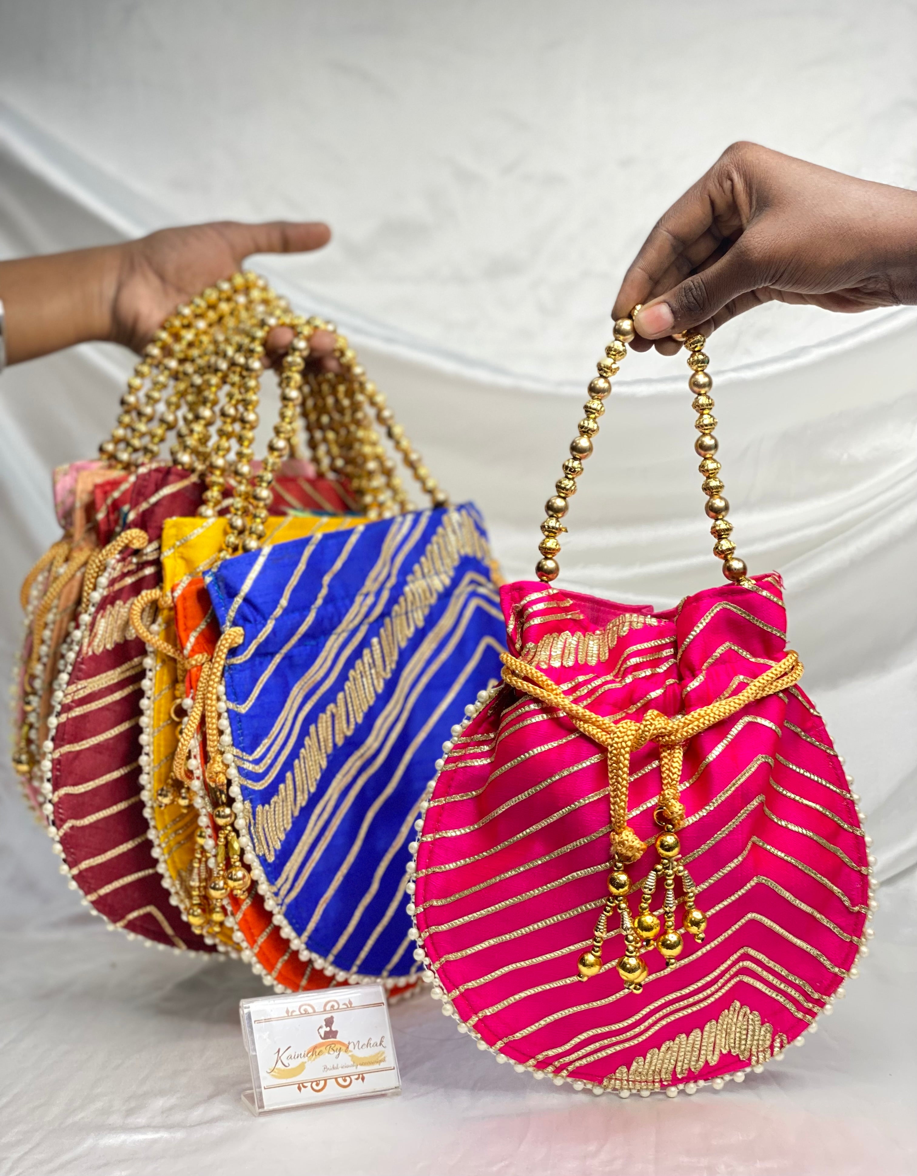 Ladies Day Out Indian Potlis – Rani Pink Gifts
