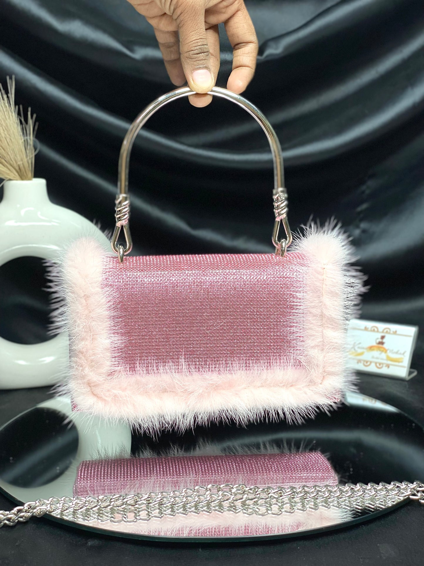 Bella Fur Clutch